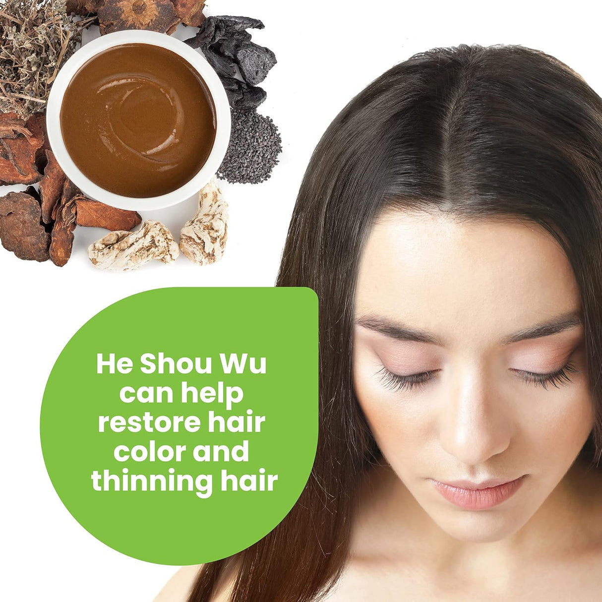 He Shou Wu Orgánico 30:1 Extracto 2x10oz He Shou Wu