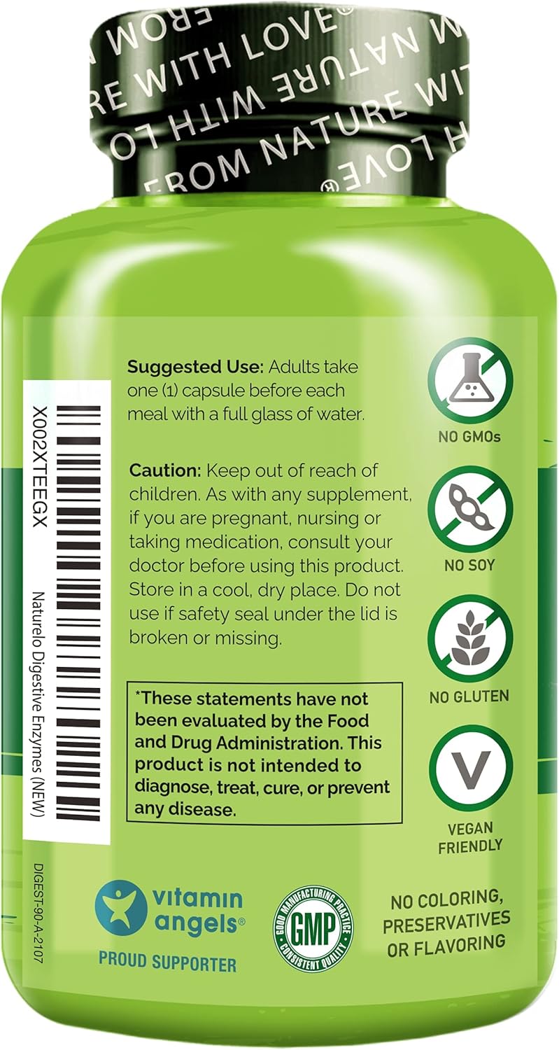 Suplemento Enzimas digestivas 15 enzimas más jengibre 90 und