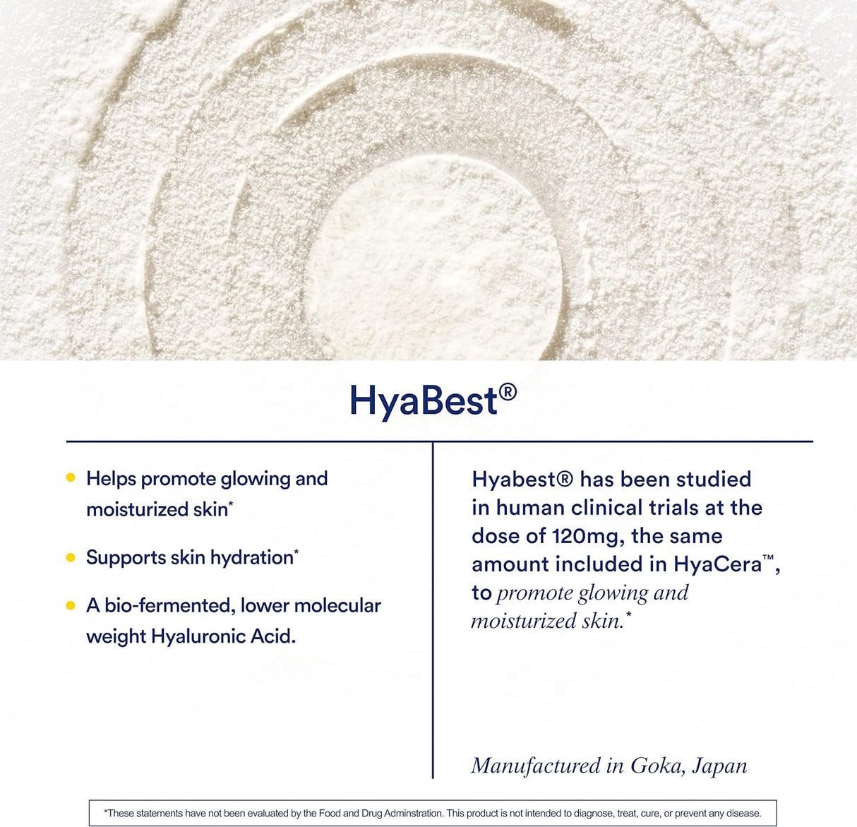 Suplemento para la piel ácido hialurónico glicolípidos