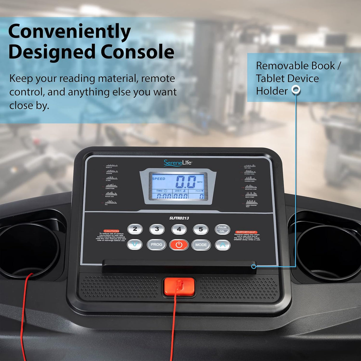 Caminadoras plegable SereneLife SLFTRD213