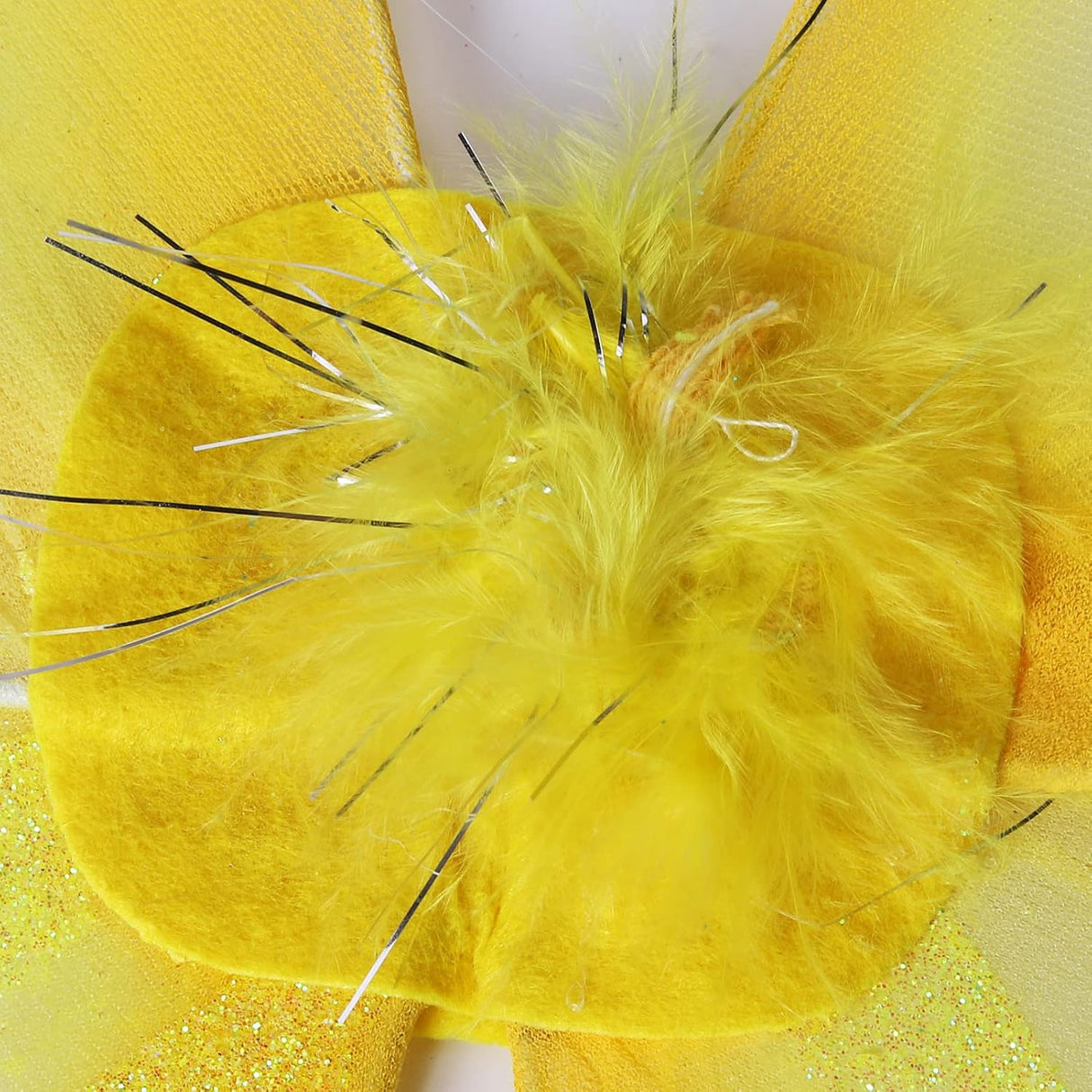 Disfraces de Alas de hada de mariposa amarillo talla únnica