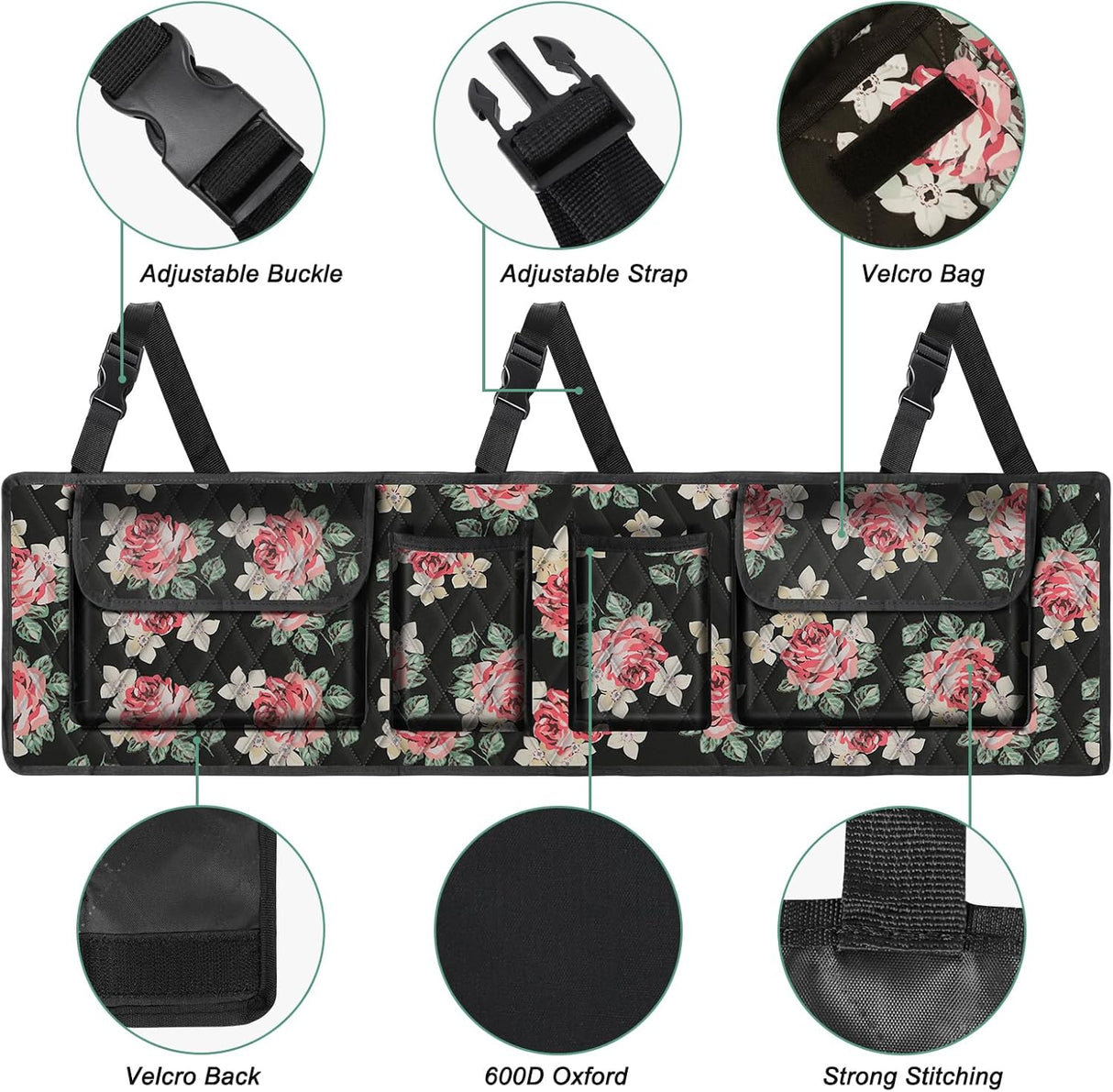 Organizador de Maletero Femuar, Gran Capacidad, 41x10