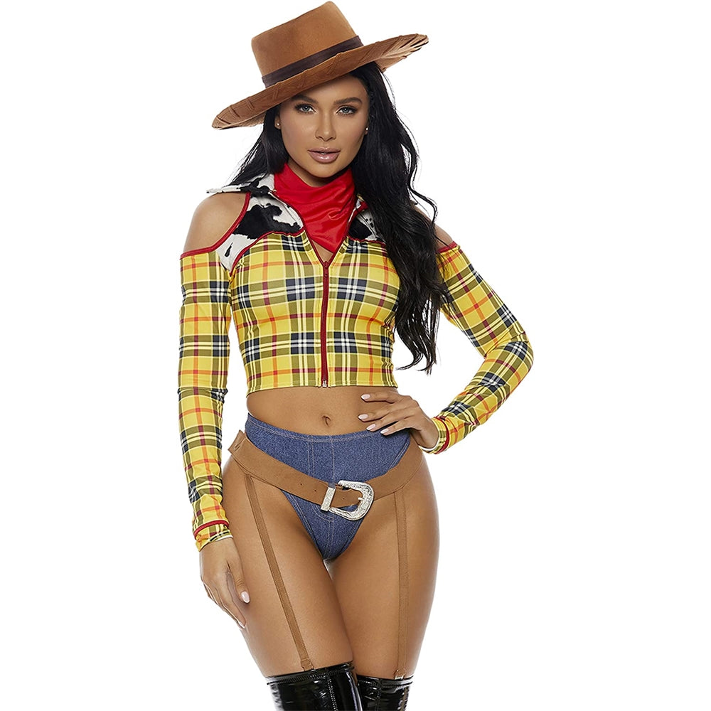 Disfraz de personaje de vaquero para mujer Tamaño: M/ L