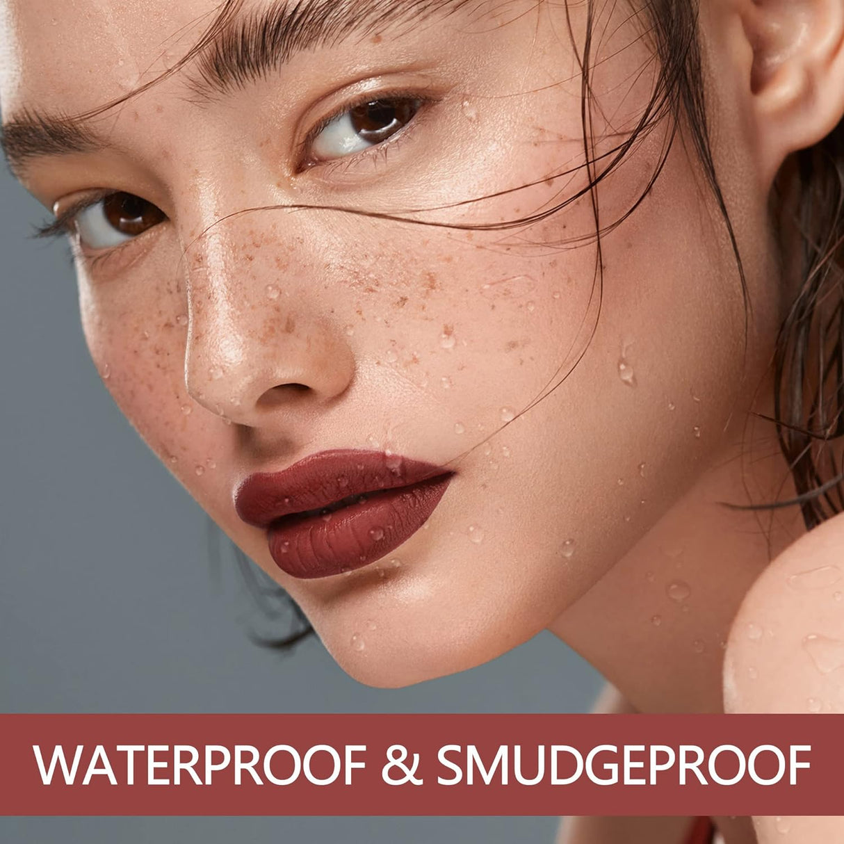 Barra de Labios Líquida Mate Larga Duración y Resistente