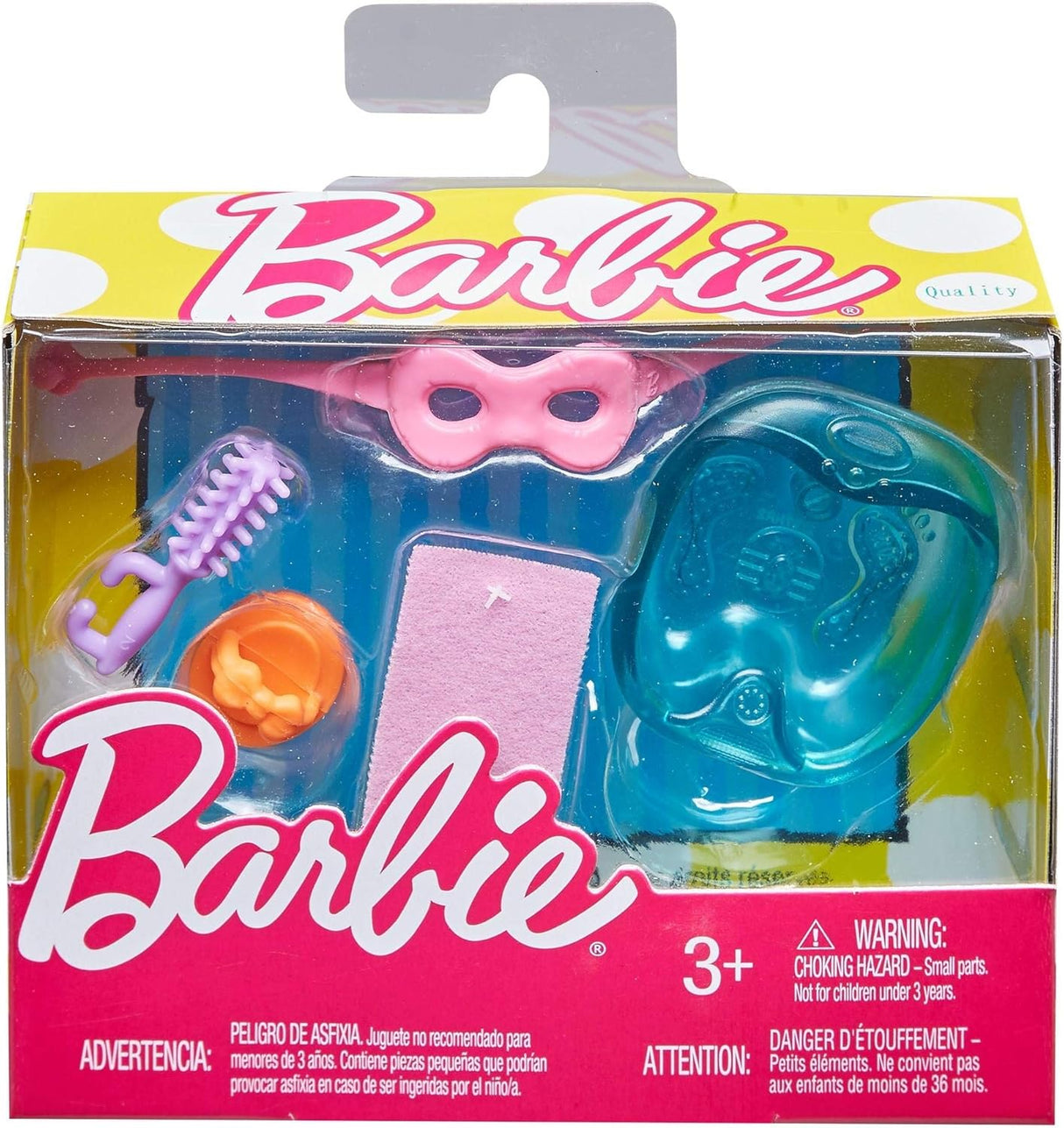 Barbie Spa Día Accesorios Pack - Moda y Relajación, 123456