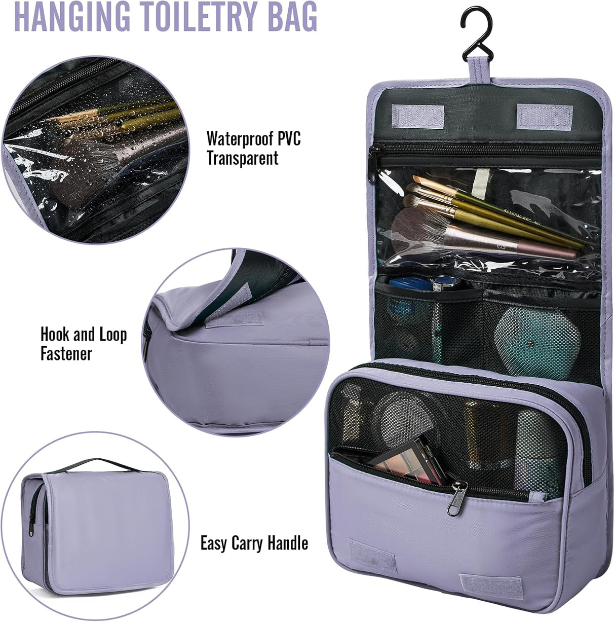 Juego de 8 cubos de embalaje Veken, 4 tamaños para viaje