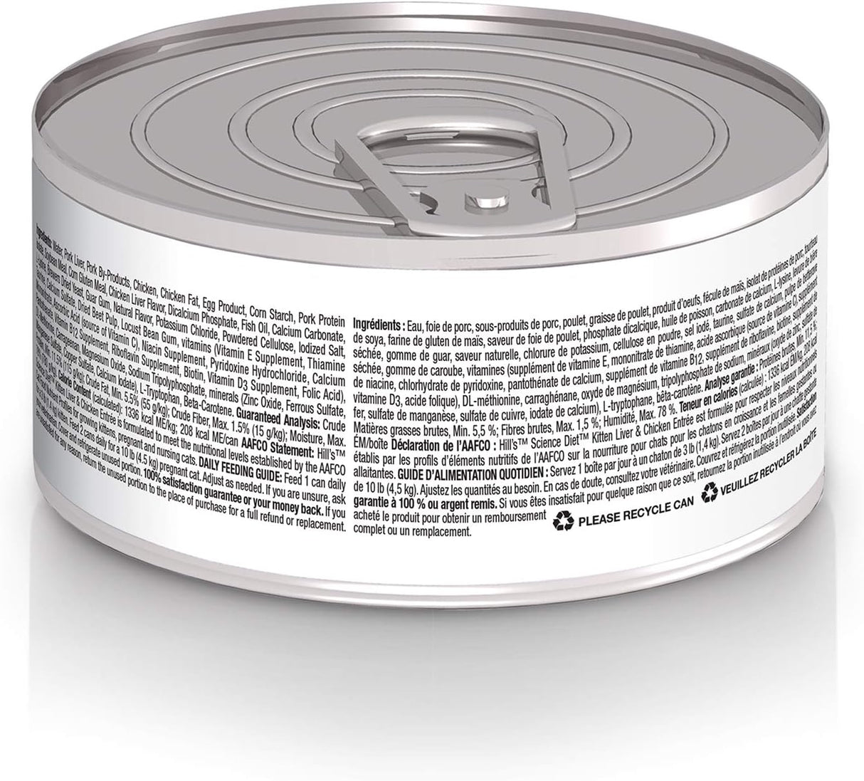 Paquete de variedad de alimentos enlatados para gatos