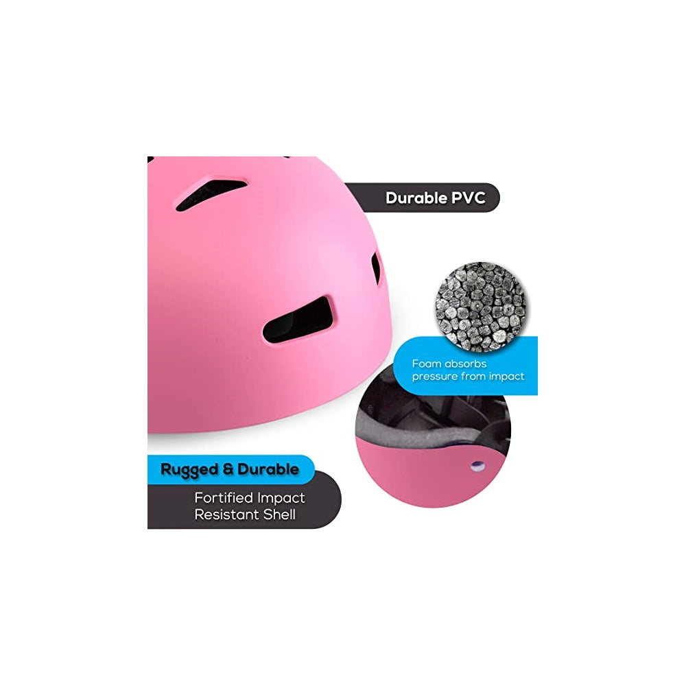 Casco de seguridad deportivo rosado HURTLE HURTSHLPK