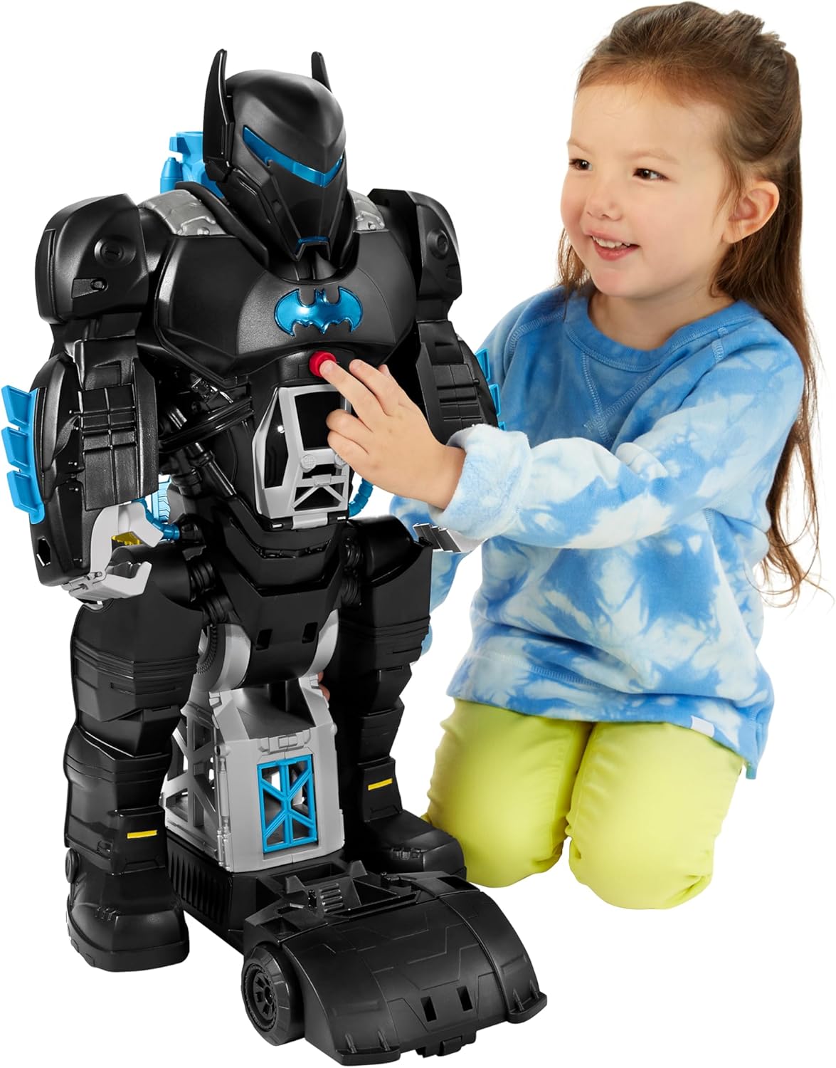 Batman Bat-Tech Batbot Fisher-Price Imaginext 2 pies luces sonidos