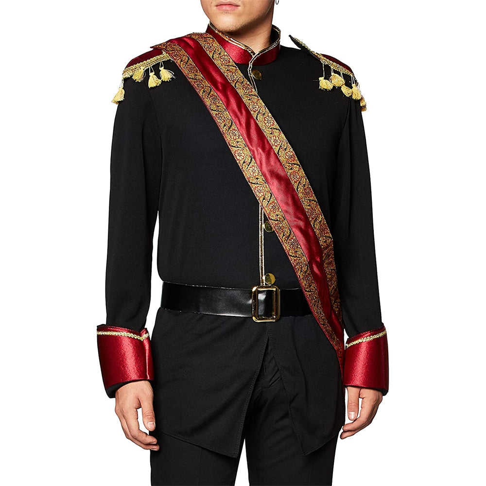 Disfraz para hombre de Príncipe Oscuro talla S