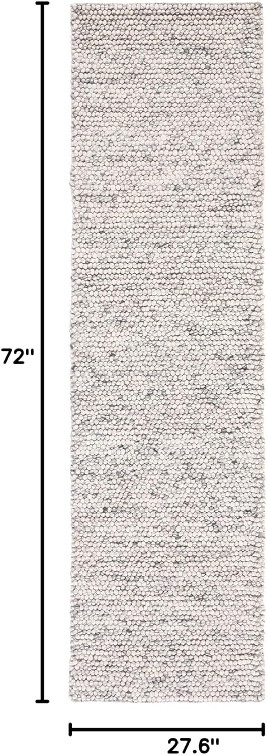 Alfombra Runner Natura, Hecha a Mano, Ideal para Áreas de Tráfico (NAT620G)