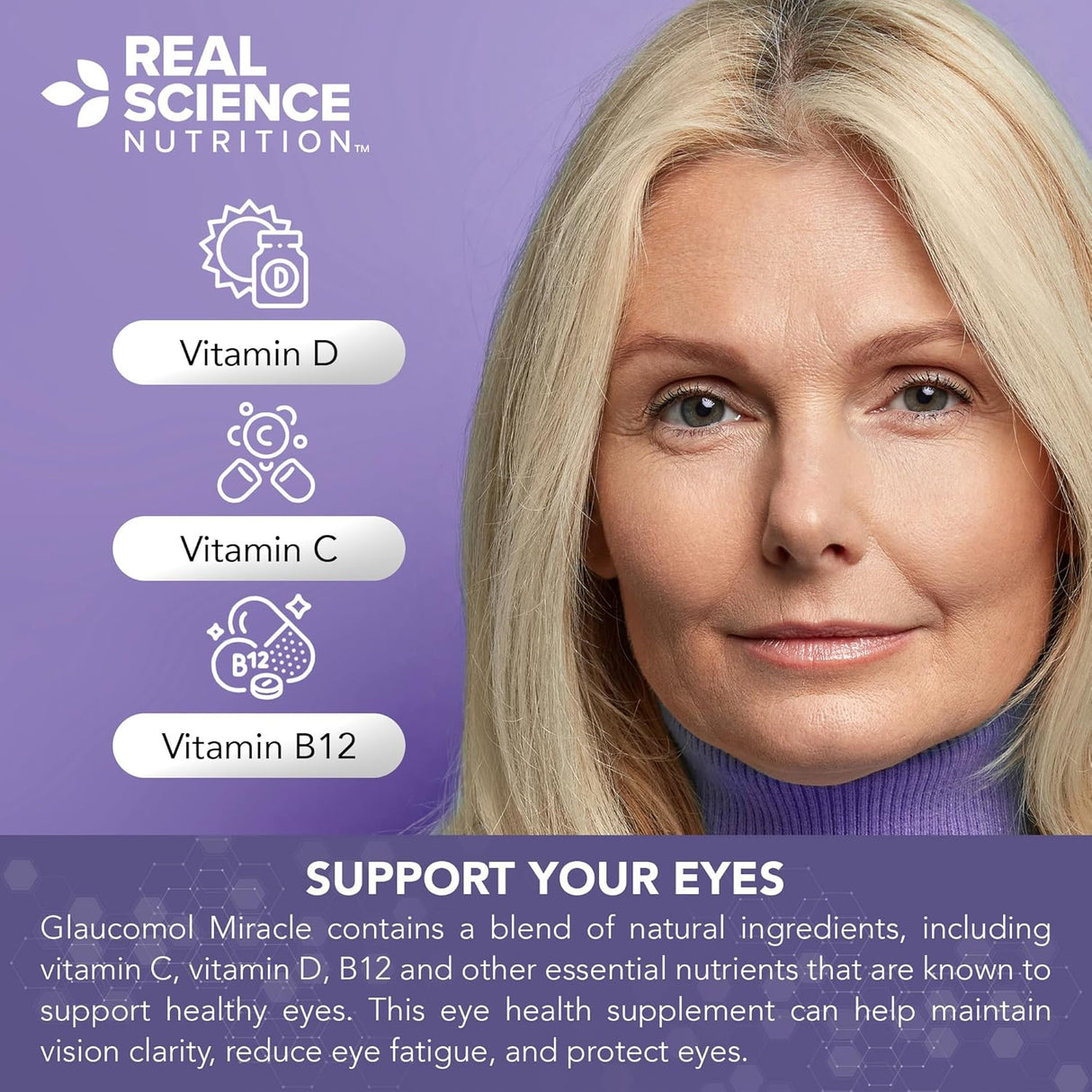 Suplemento visión y salud ocular totalmente natural