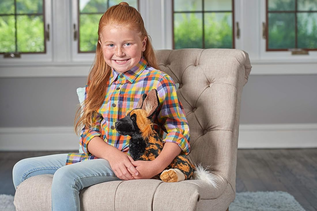 Wild Republic African Wild Dog Plush, Peluche, para niños