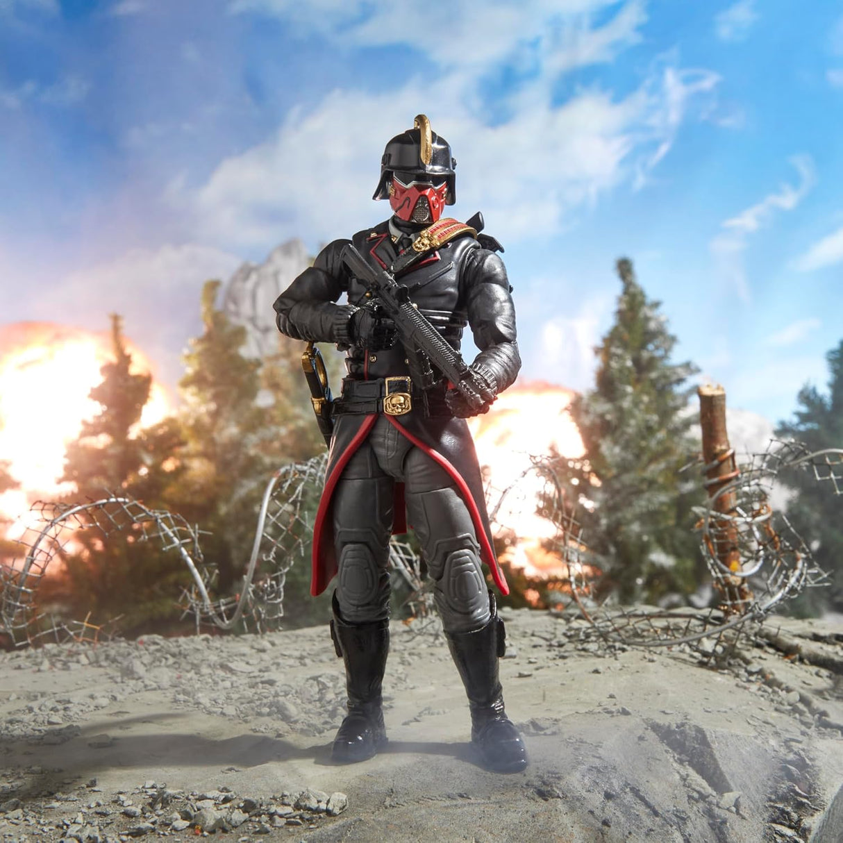 Figura de Acción Iron Grenadier, G.I. Joe, 6 con 12 Accesorios