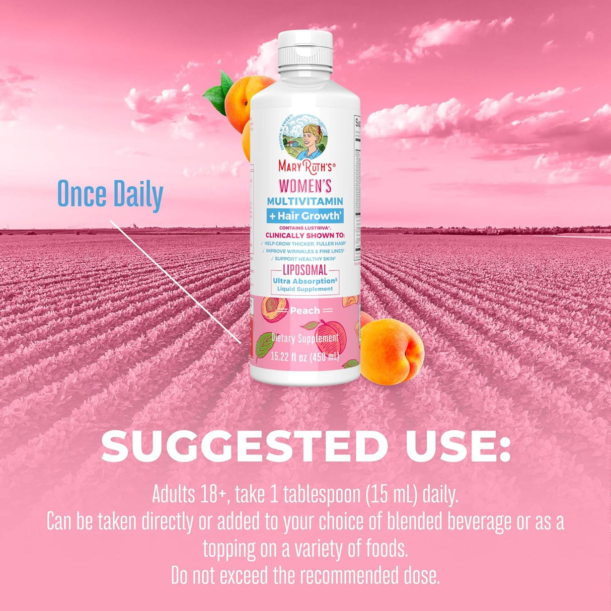 Suplemento Multivitamínico para mujer + liposomal 450ml