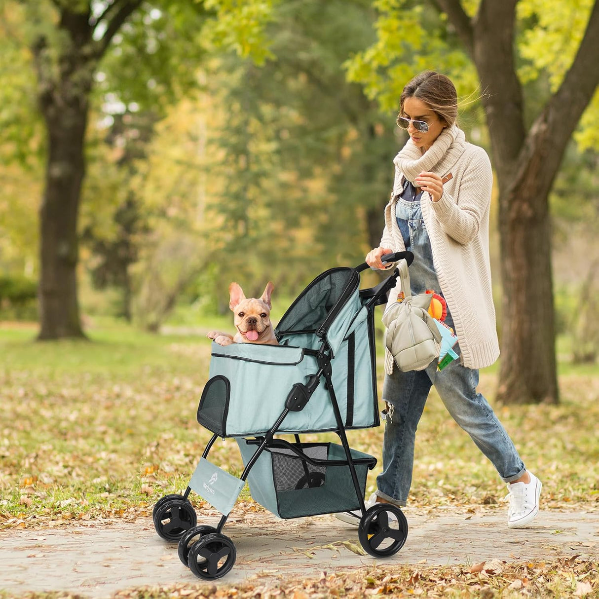 Carrito para Perros, Stroller, Plegable y Ligero, Modelo Jogger