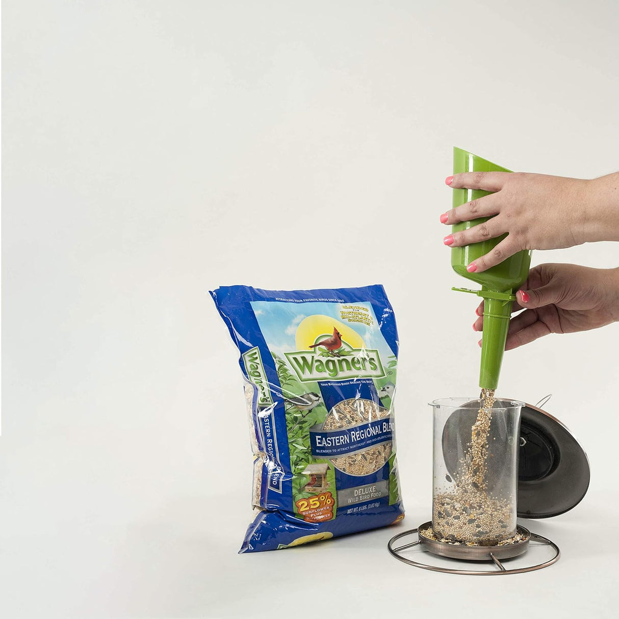 Alimento para pájaros silvestres bolsa de 8 libras