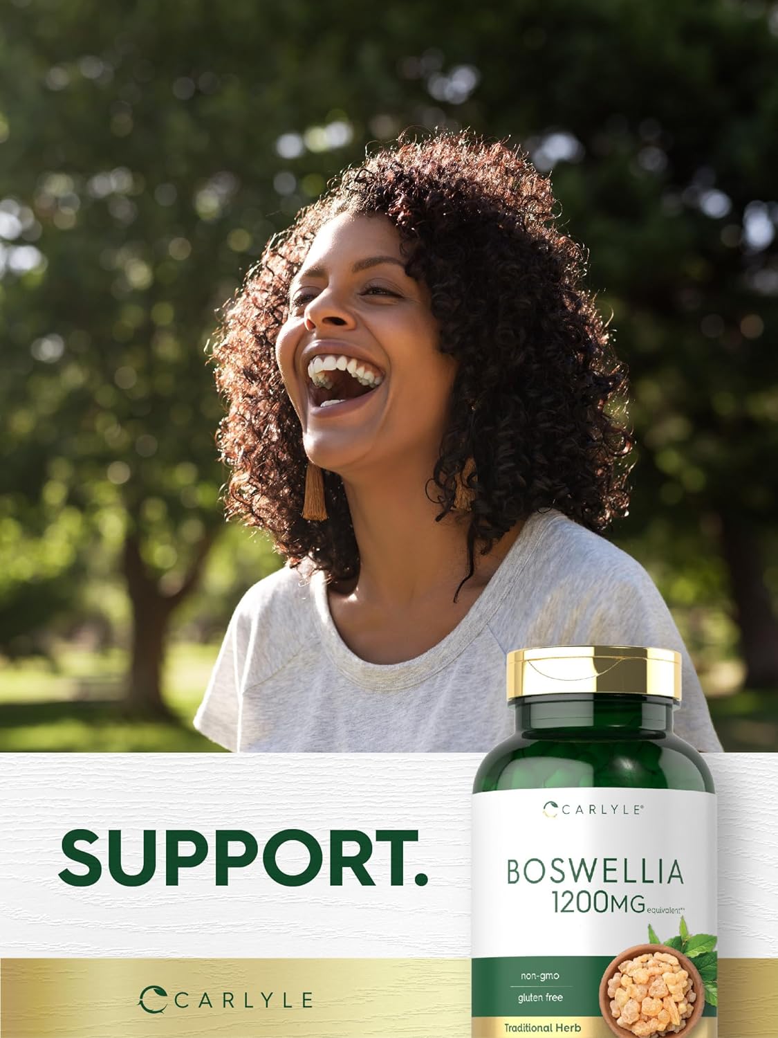 Cápsulas Extracto de Boswellia Serrata con Pimienta Negra 1200mg