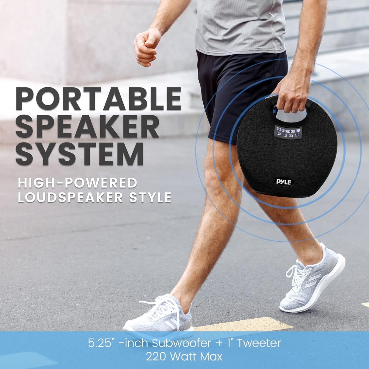 Parlantes Altavoz Bluetooth portátil inalámbrico PNX6BK
