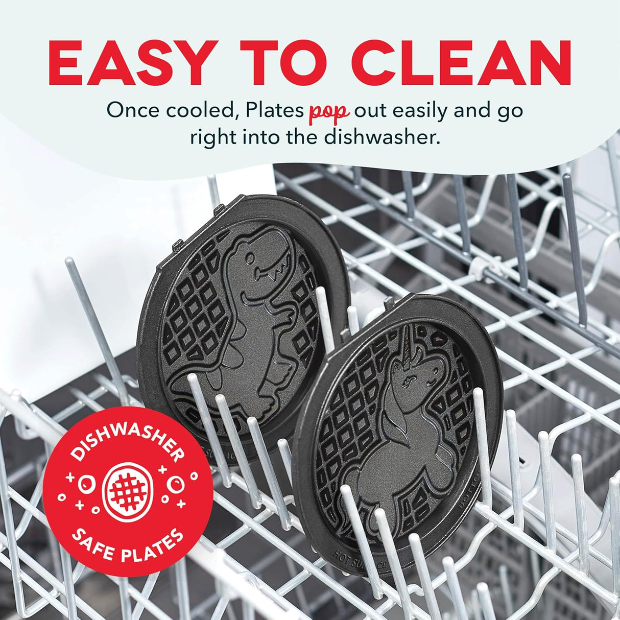 Mini Sistema Multimaker DASH - Waffle Maker 4 en 1 con Placas