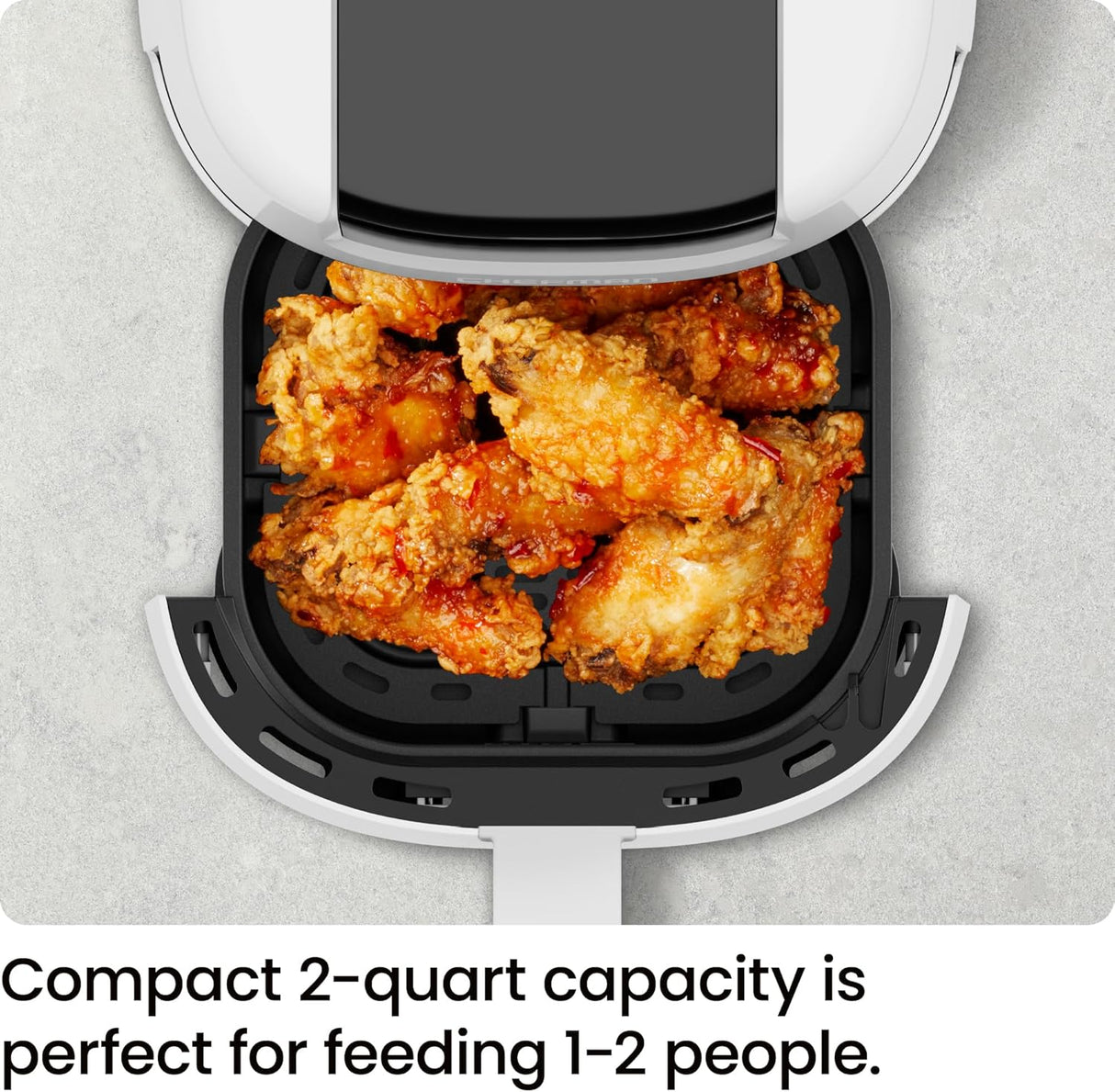 Mini Freidora de Aire 2 Qt CHEFMAN - Digital, Compacta, Modelo: