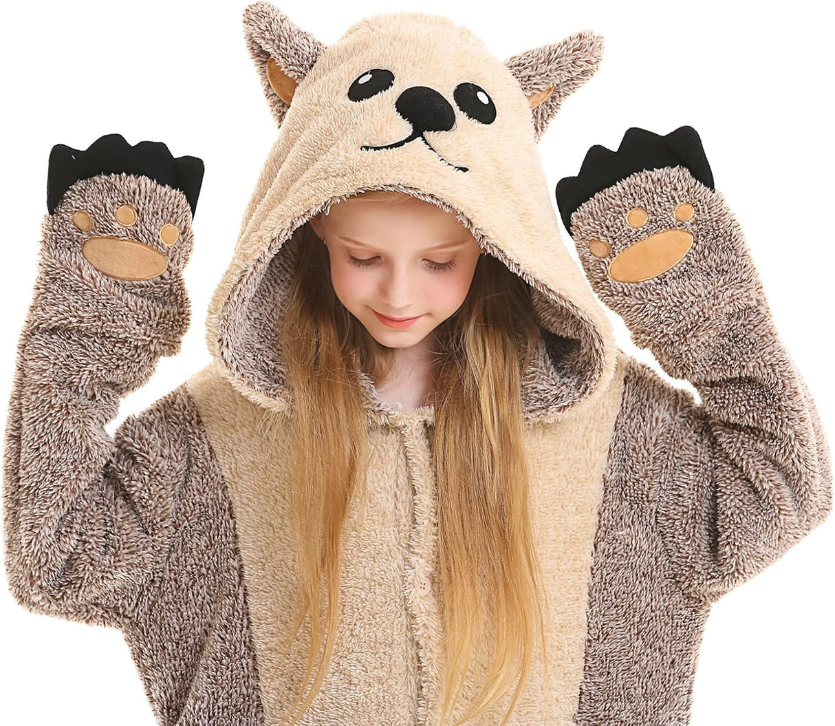 Pijama animales de Halloween para niños talla