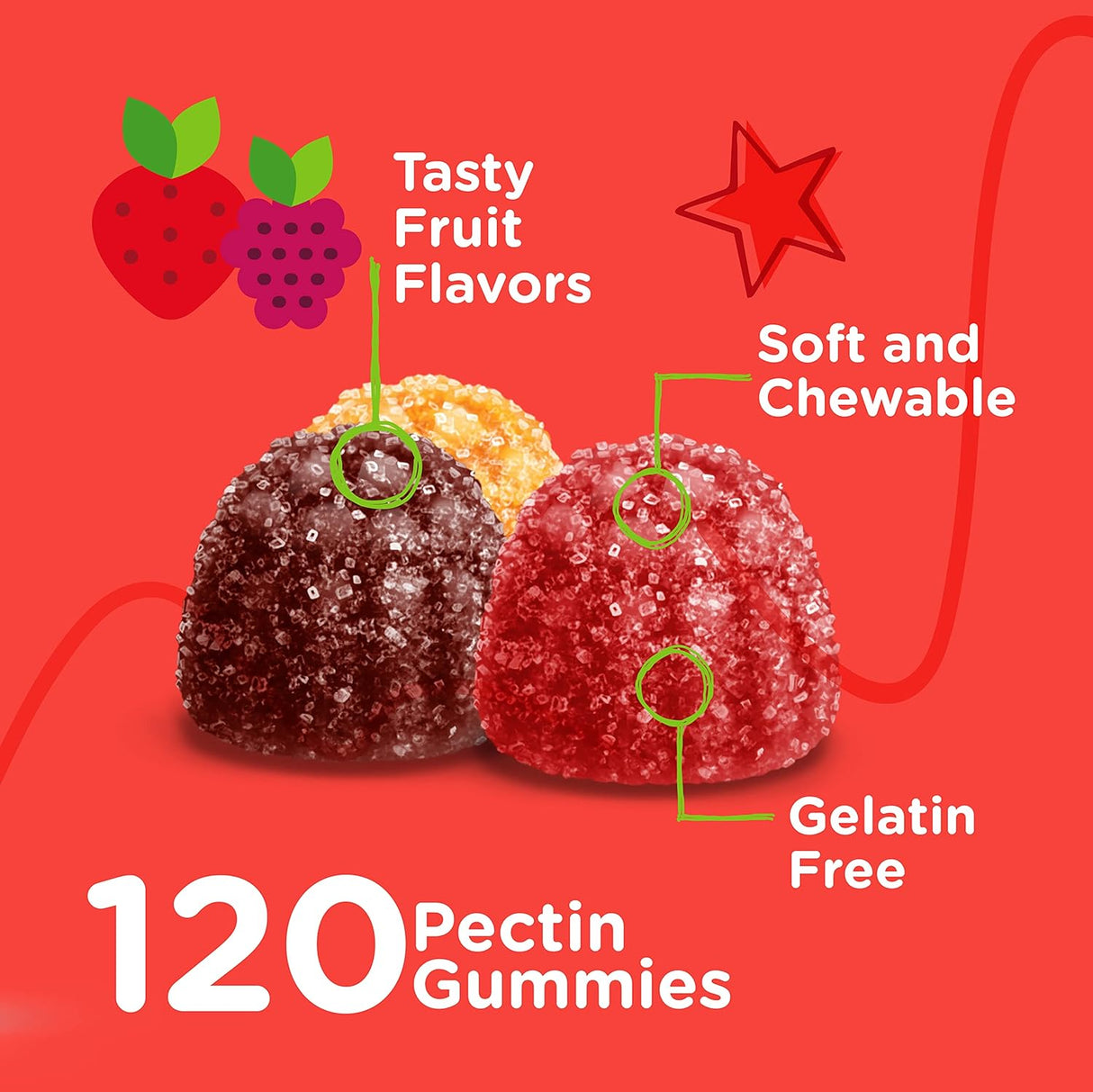 Gomitas Multivitamínicas para Niños con 12 Minerales Esenciales