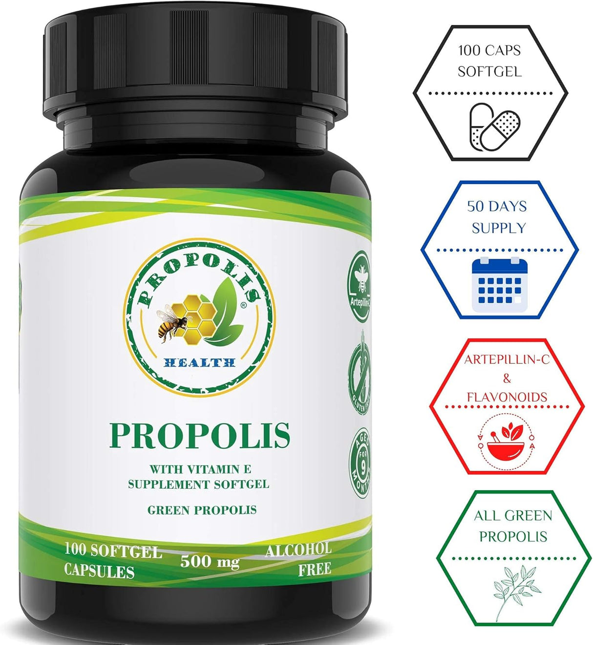 Suplementos Alimenticios Extracto de propóleos de abeja