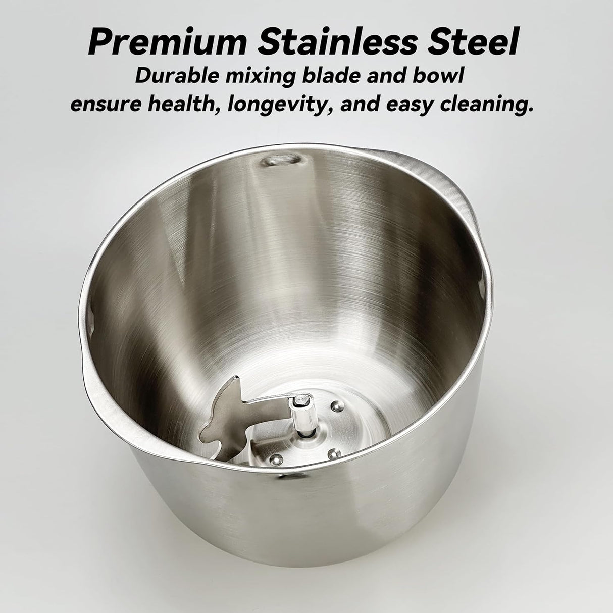 Amasadora con fermentación, 6.6Qt, acero, panel táctil