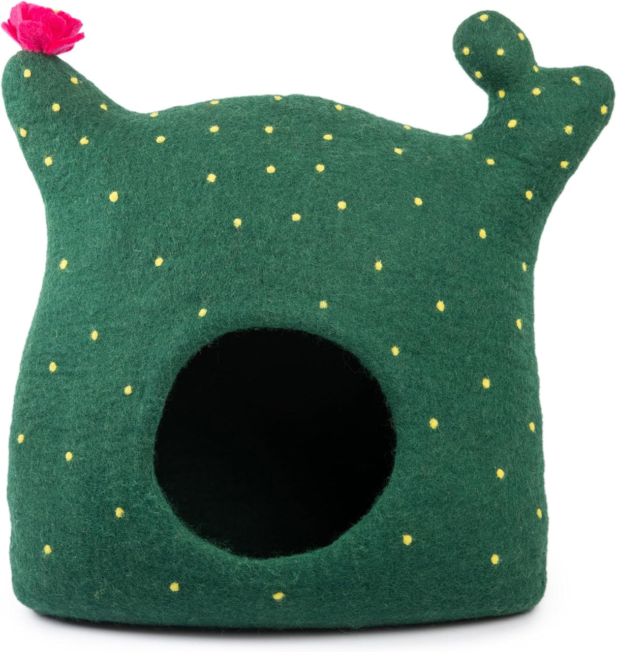 Cueva para Gato de Lana Merina - Woolygon - Ecológica y Plegable