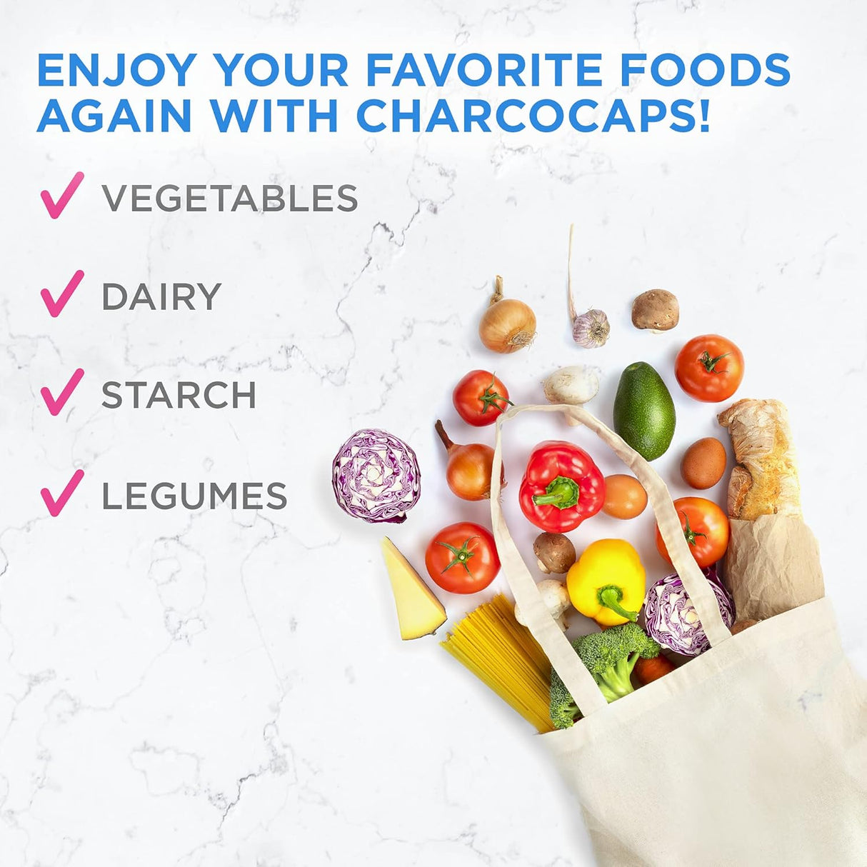 Suplementos Alimenticios Alivio de gas de acción rápida