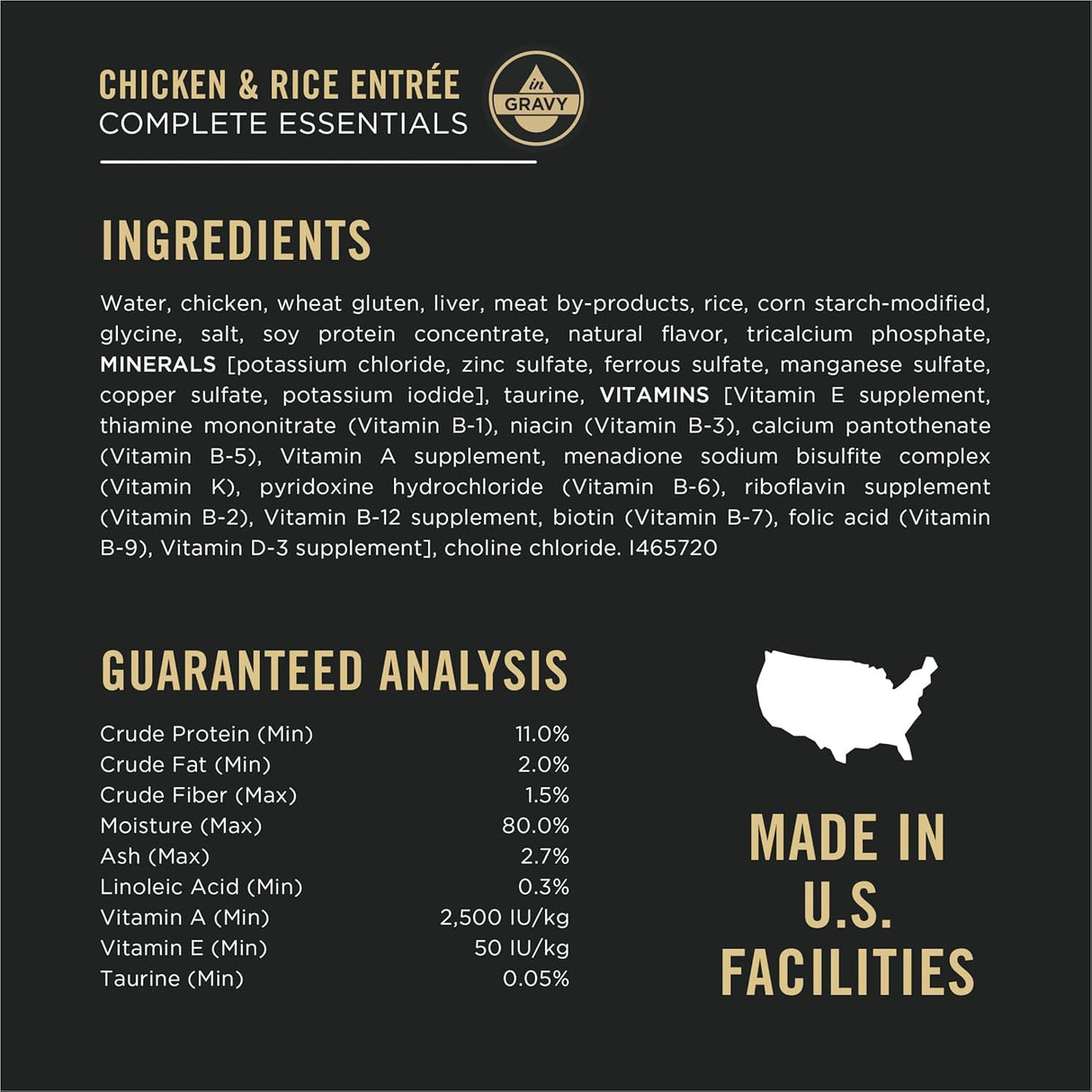 Alimento para gatos húmeda (24) 3 oz. Latas