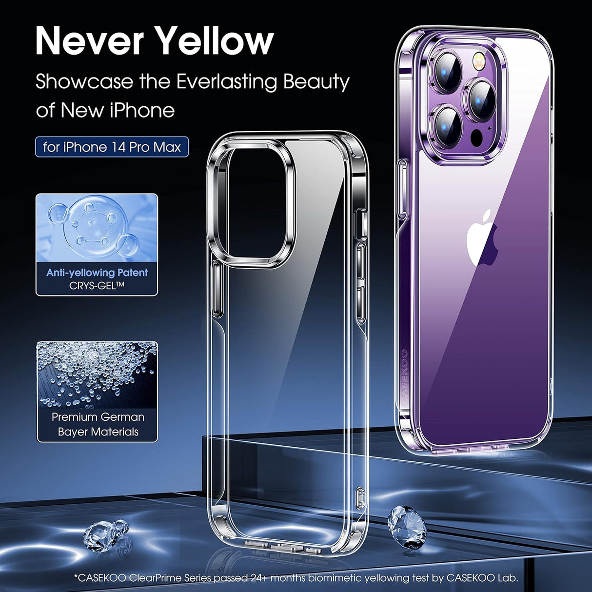 Funda transparente celular protectora a prueba de golpes