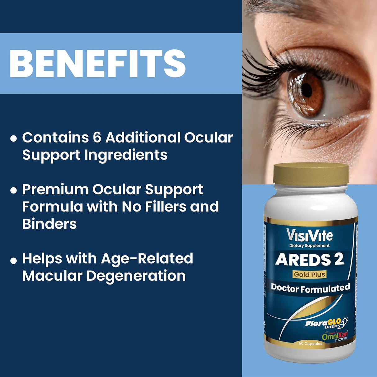 Suplementos Alimenticios oculares formuladas por médicos