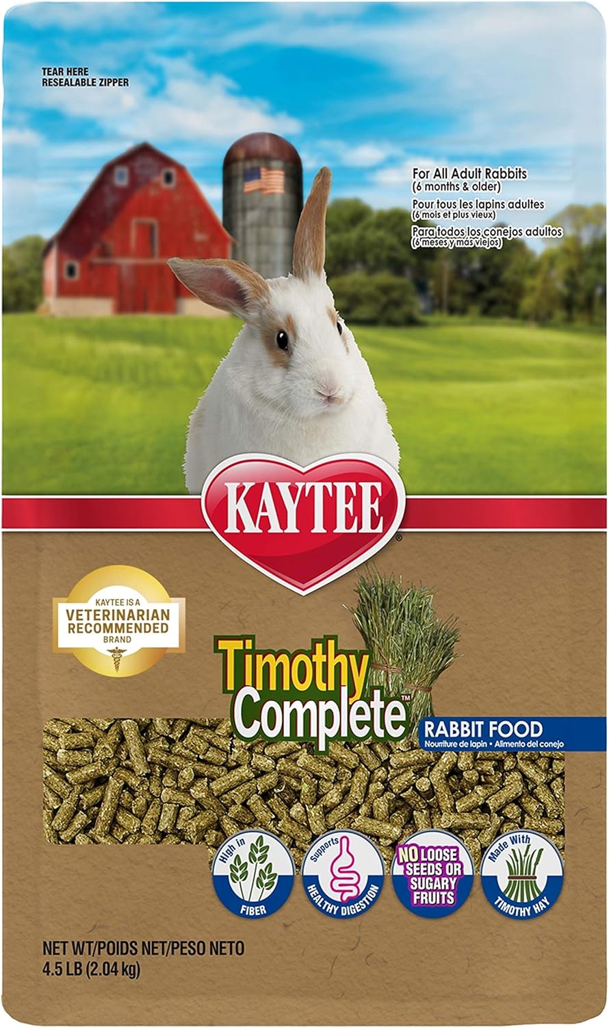 Kaytee Timothy Comida completa para conejos 4.5 lb