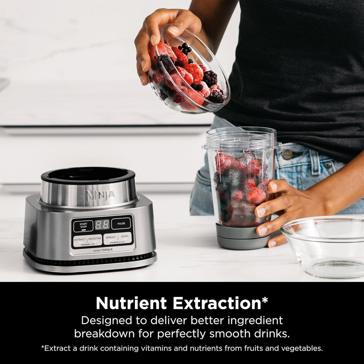 Extractor de Nutrientes Ninja SS101, 1200W, 6 Funciones, 14 oz.