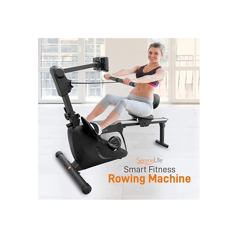 Máquina de remo para entrenamiento SERENELIFE SLRWBK25