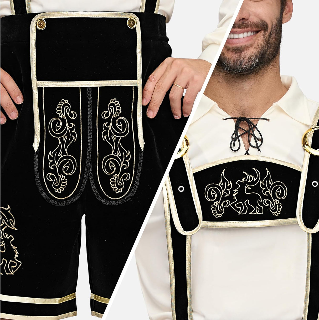 Disfraz Oktoberfest Creations, incluye sombrero y set