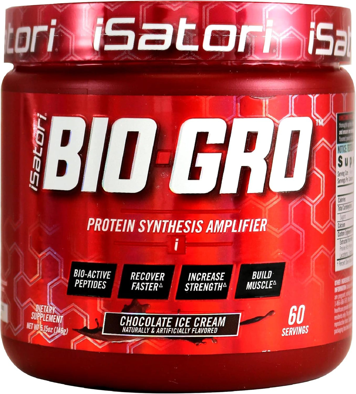 Suplementos Alimenticios Bio-Gro músculo magro chocolate