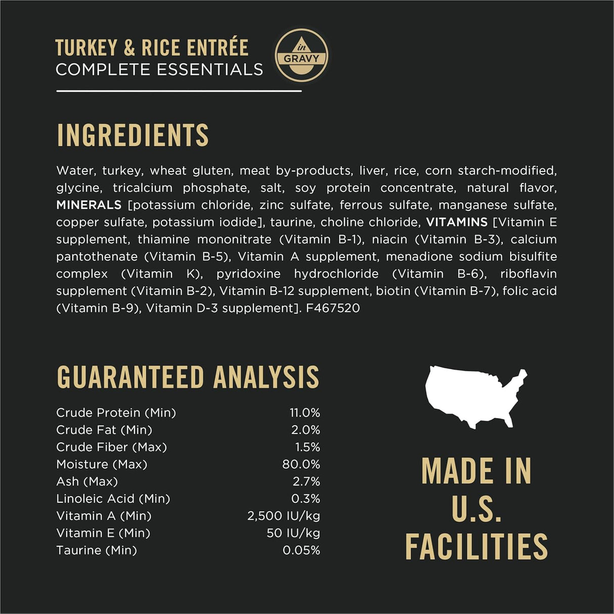 Alimento para gatos húmeda (24) 3 oz. Latas