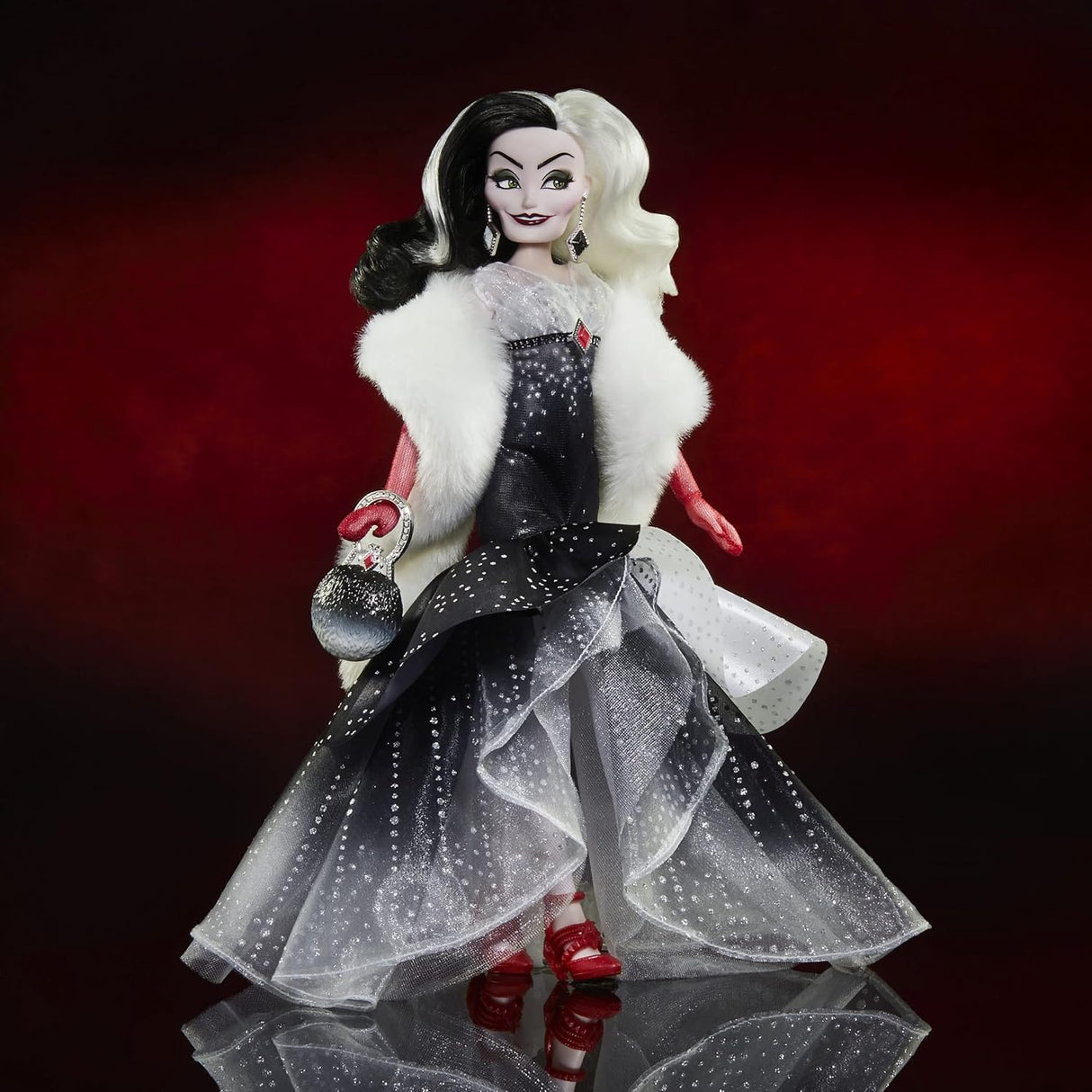 Muñeca Cruella De Vil, Disney, estilo contemporáneo, colección.
