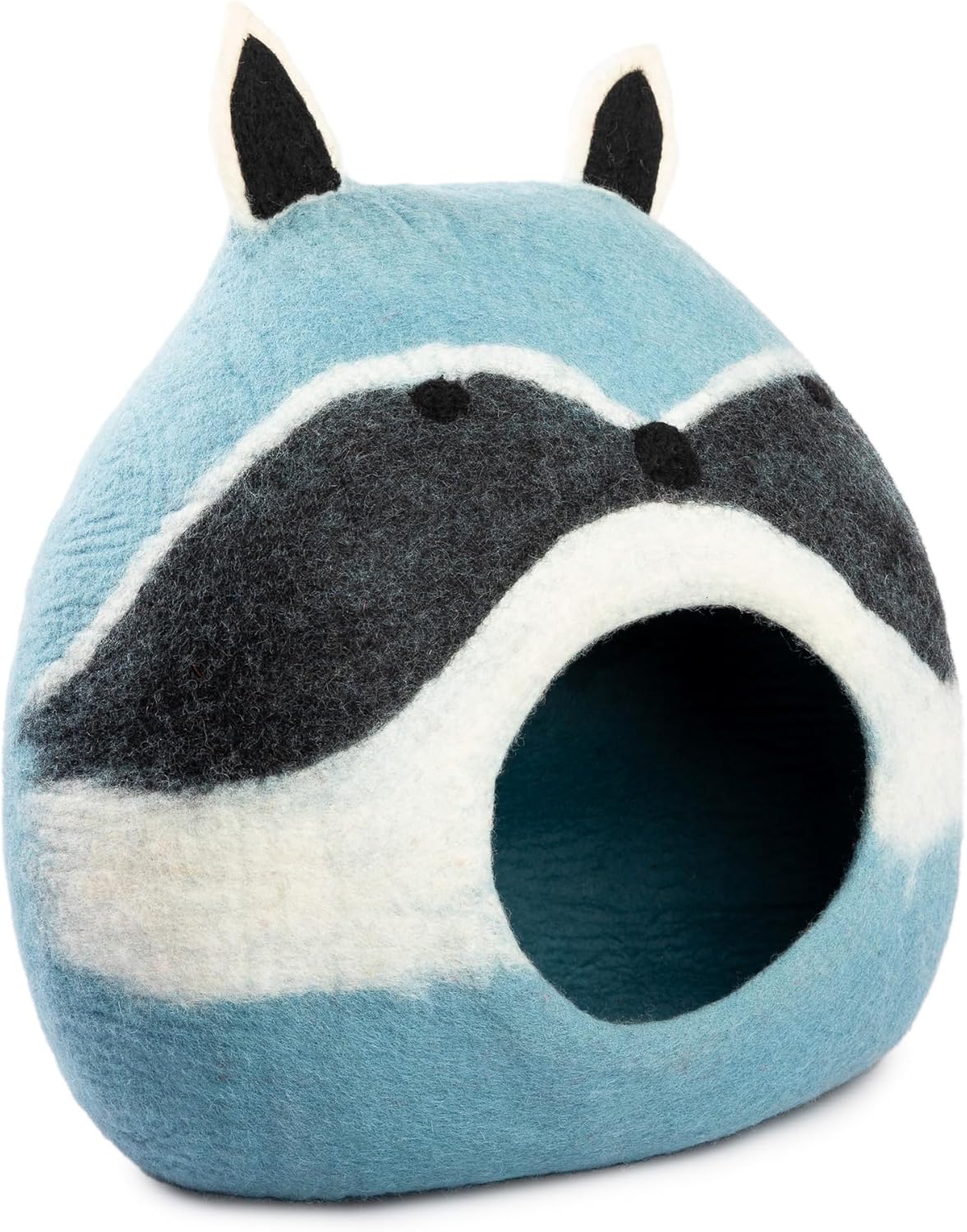 Cueva para Gatos de Lana Merino - Woolygon - Ecológica y Plegable