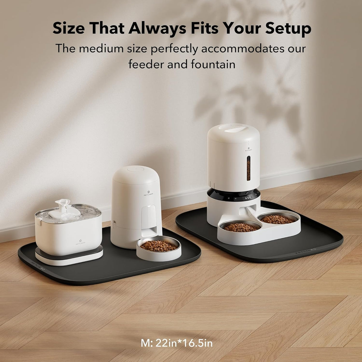 Tapete de comida para gato de borde elevado PLPM001 PETLIBRO