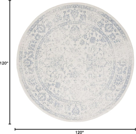 Alfombra Redonda Oriental Distressed 10' ADR109S