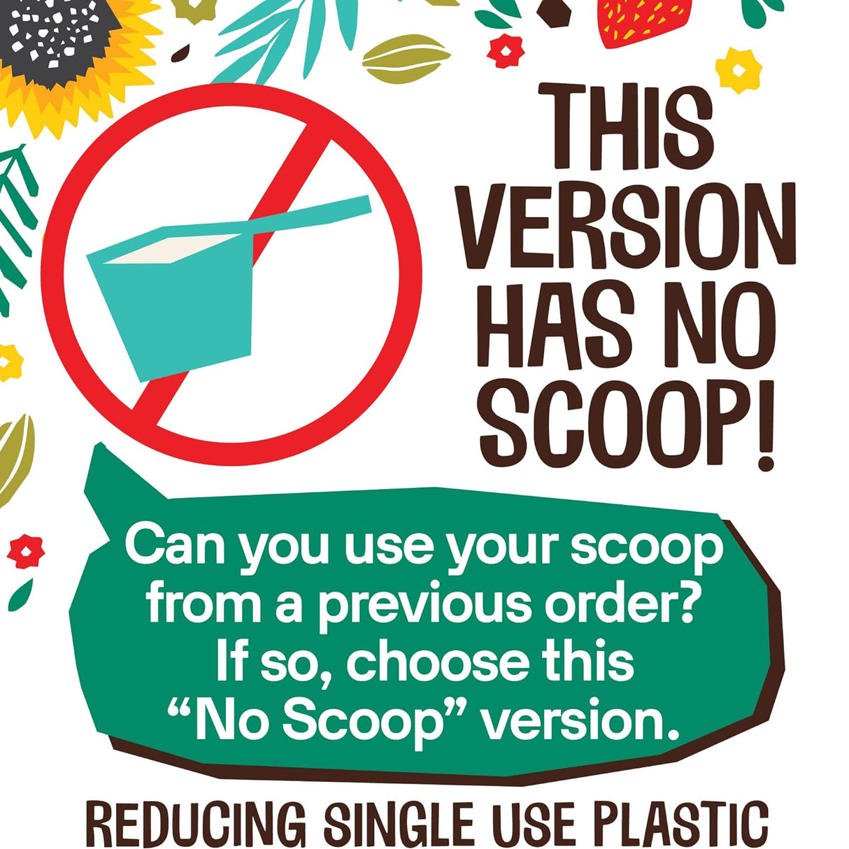 Suplemento Proteína vegana orgánica en polvo 26 porciones