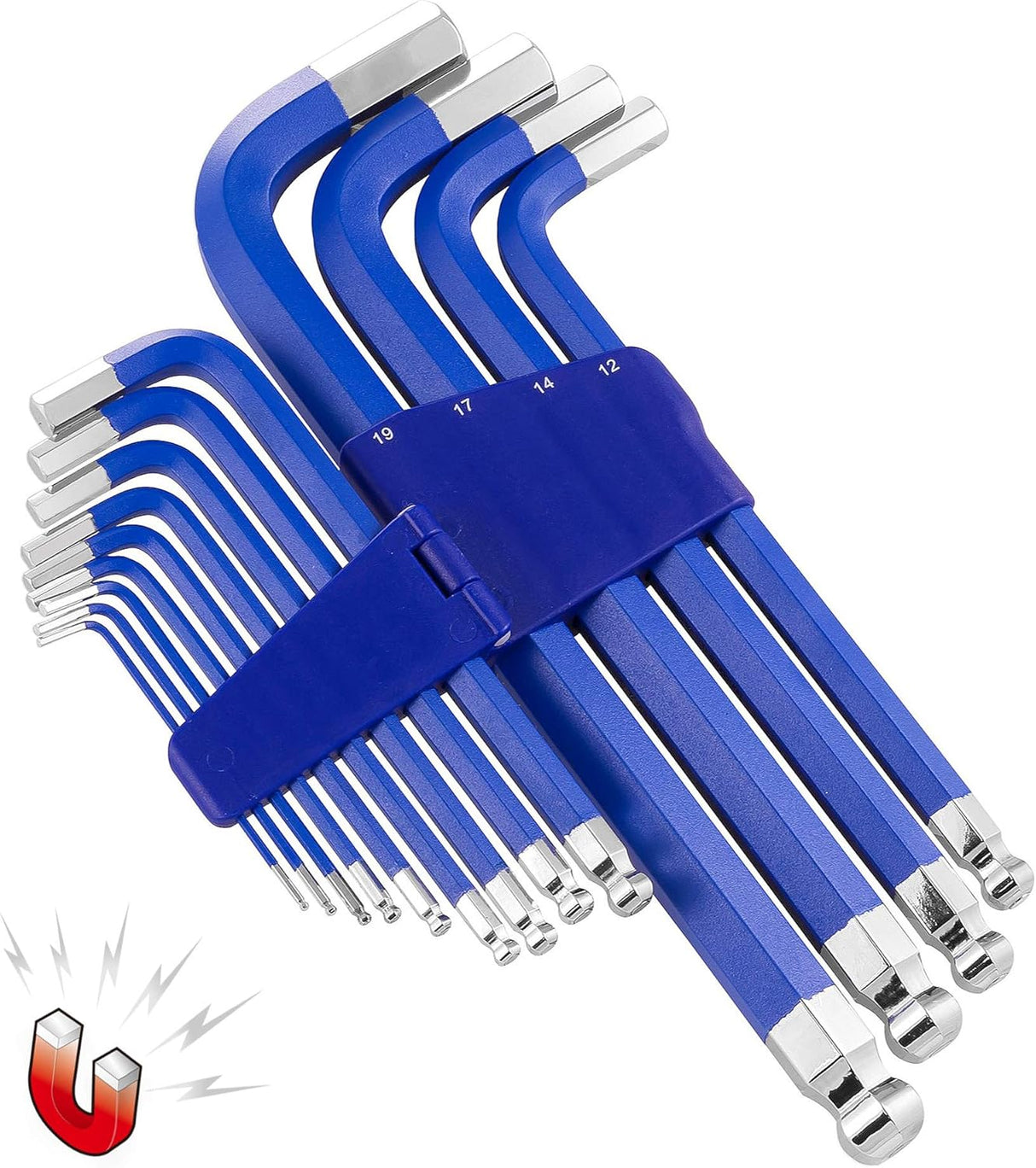 Juego de Llaves Hexagonales Powerbuilt 13 Piezas 2mm-19mm - 941642