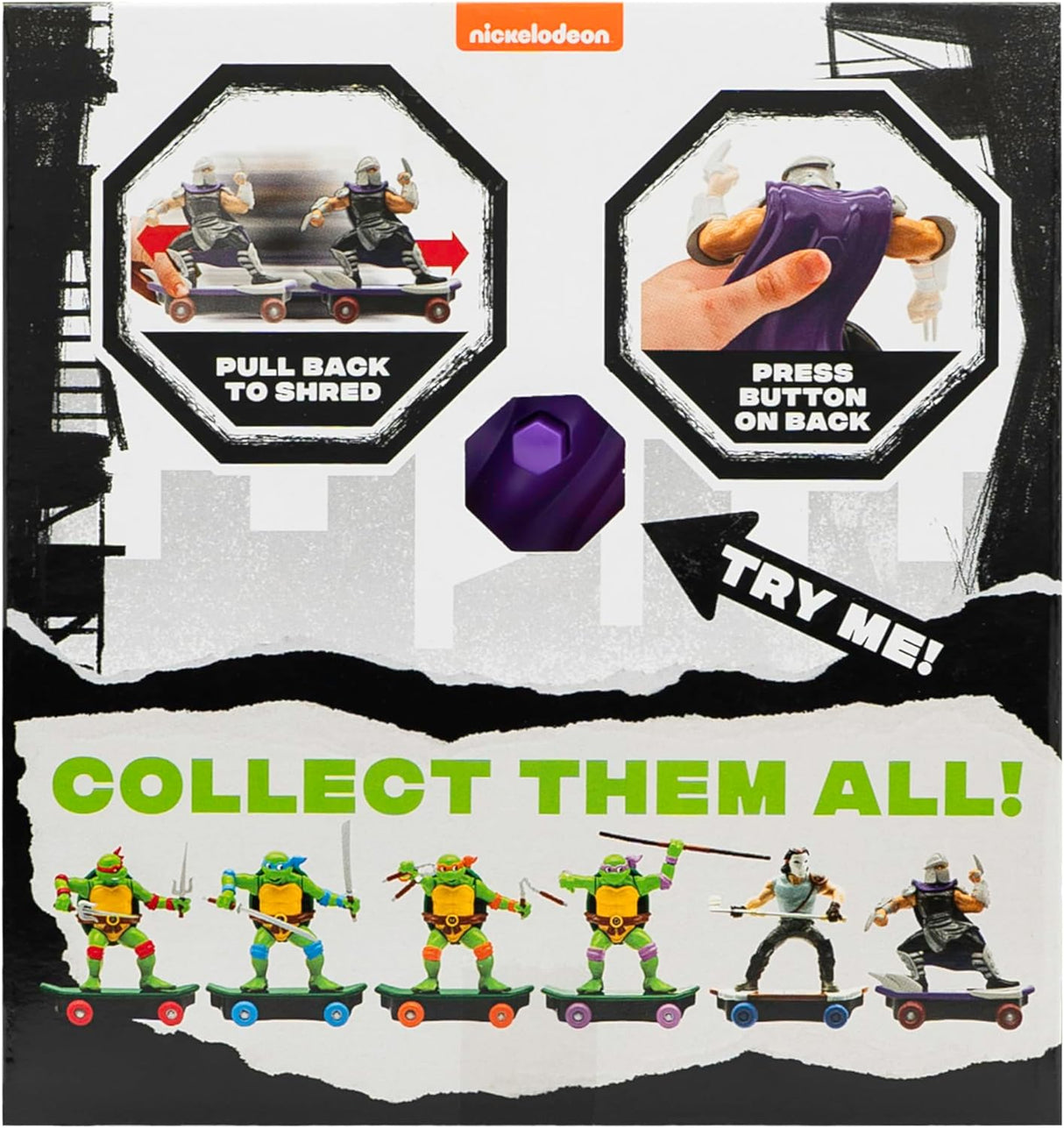 Figuras de Acción Tortugas Ninja, Edición Clásica, Shredder