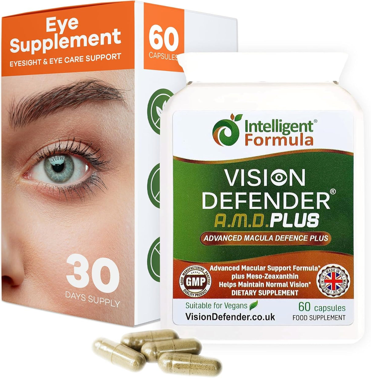Suplemento para los ojos Vision Defender Plus Vitaminas