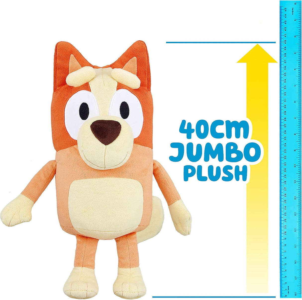 Peluche Bingo 16 - Bluey, Suave y Jumbo - Compañero Ideal