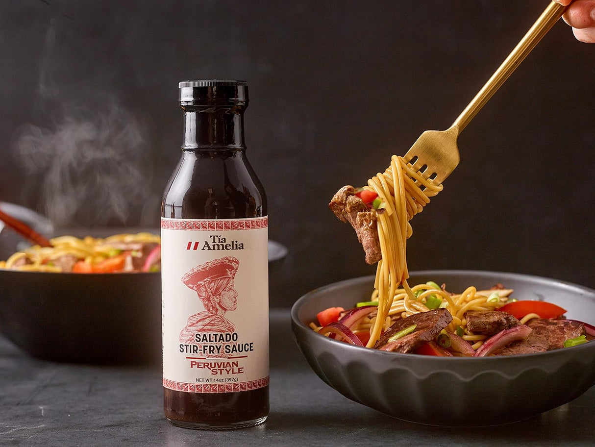 Salsa Lomo Saltado Tia Amelia - Gluten-Free 14 oz